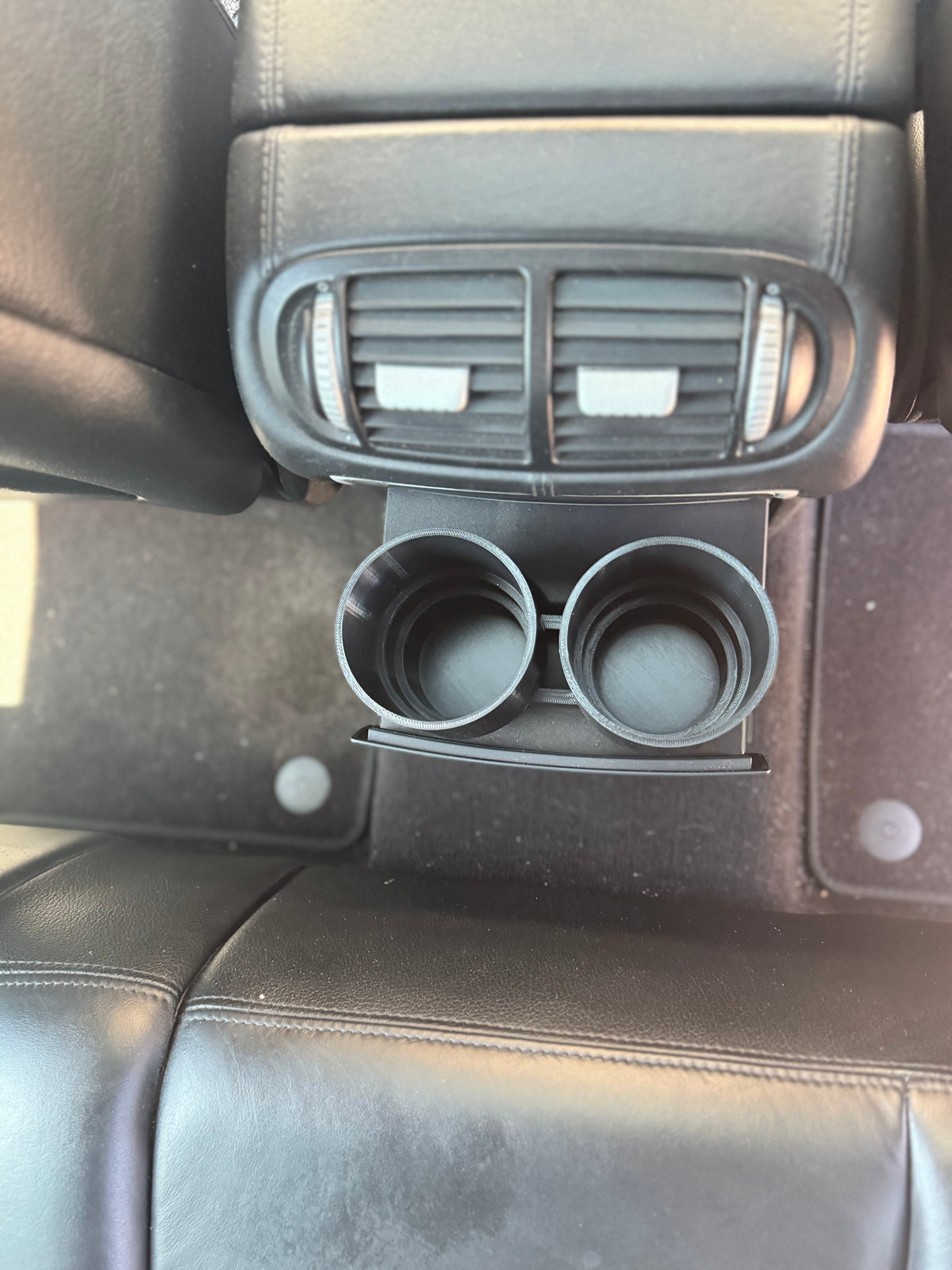 Porsche Cayenne 955/957 (2003-2010) Rear Cupholders Extension with Reducers