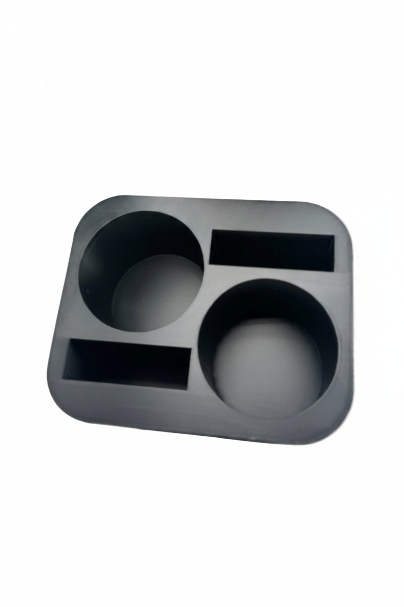 GMC Chevrolet 2000-2006 Tahoe Yukon Silverado Sierra Dual Cup Holder Phone Tray LARGER Bottles