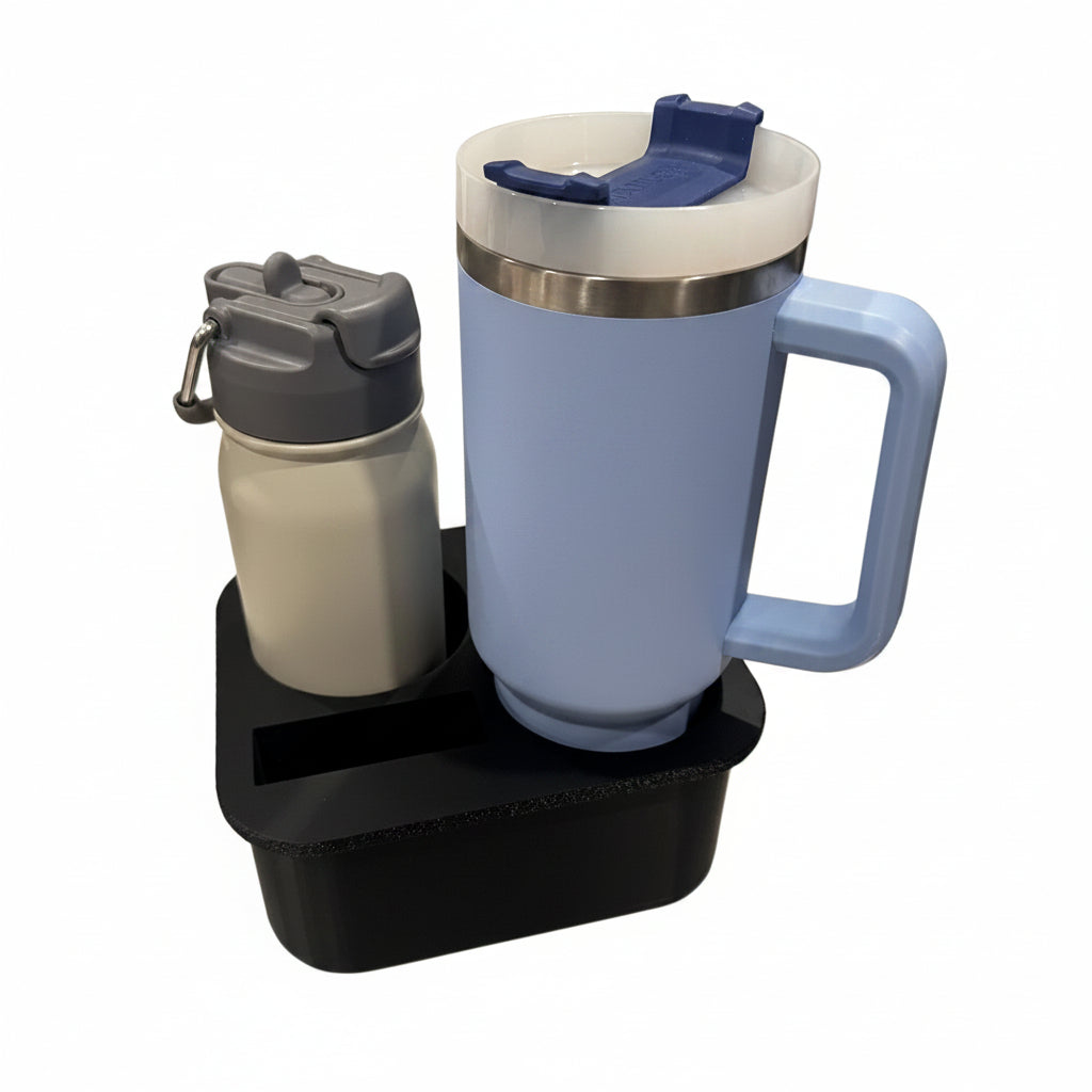 GMC Chevrolet 2000-2006 Tahoe Yukon Silverado Sierra Dual Cup Holder Phone Tray LARGER Bottles